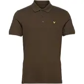 Lyle & Scott Plain Polo Shirt Grun - Große S