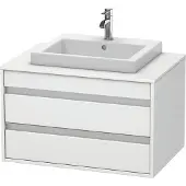 Duravit Waschtischunterbau KETHO 550x800x496mm weiß matt weiß matt