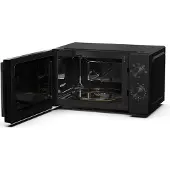 Hisense Mikrowelle, 20 l, 700 W, Inverter, Buttons, Arbeitsplatte, Solo-Mikrowelle, 20 l, 700 W, Drehregler, Schwarz