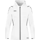 Jako Challenge Trainingsjacke mit Kapuze Damen weiß/anthra light 44