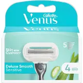 Procter & Gamble Gillette Venus Rasierklingen, Deluxe Smooth Sensitive, 4 St
