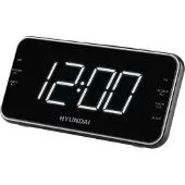 Hyundai Radiowecker RAC 521 PLLBCH mit AM/FM-Tuner, digitaler Anzeige und Netz-/Batteriebetrieb