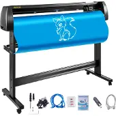 Vevor Vinyl Schneideplotter Zeichen Plotter 1350mm Breitformat Grafik Softwarepaket