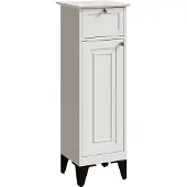 Vicco Badschrank Vanity Weiß 32 x 92 cm mit Schublade, Model 54327