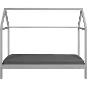 Inter Link Hausbett Sun Road Grau Massivholz