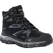 Regatta - Herren Wanderstiefel "Holcombe III" RG11300 (44 EU) (Schwarz/Granitgrau)