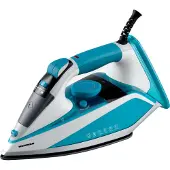 Heinner HSI-2400LGR, Trocken- & Dampfbügeleisen, Keramik-Bügelsohle, Grün, Weiß, 0,35 l, 2400 W, 119 mm