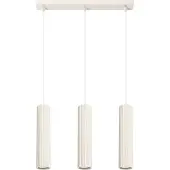 Sollux Pendelleuchte KARBON 3L beige 3xGU10 10W Aluminium 98x6.5x45cm