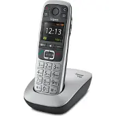 Gigaset COMFORT 550HX, Analoges/DECT-Telefon, Kabelloses Mobilteil, Freisprecheinrichtung, 200 Eintragungen, Anrufer-Identifikation, Schwarz