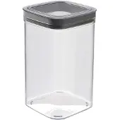 Curver pojemnik na sypkie dry cube 1,8l /transparentny/ciemnyszary