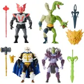 Mattel Masters of the Universe Origins 4er-Pack Battle for Eternia Actionfiguren