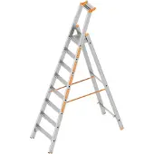 Layher Topic 1064 Stufenstehleiter 8 Stufen