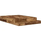 Syfax Aufbewahrungsbettgestell Altholz 135 cm Holzwerkstoff