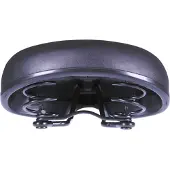 Simson 5321950, Fahrradsattel, Unisex, Schwarz, Einfarbig, 10,5 cm, China