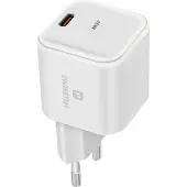 Swissten , 45W USB-C GaN Netzteil Power Delivery Ultra-Schnellladen, Weiß