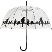 Esschert Design Regenschirm mit Vogelsilhouette |