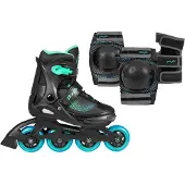 Playlife Joker Blue Sky Combo Kinder-inlineskates Schwarz EU 31-34 Schwarz EU 31-34