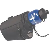 Klickfix Satteltasche Micro Bottle Bag schwarz, 9x14x15cm, inkl. Adapter 0289S