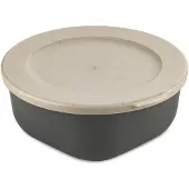 Koziol Frischhaltebox Bio-Circulair Connect Box Nature Ash Grey 700 ml