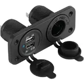 LechPol Montiertes Autoladegerät 2xUSB 3100mA