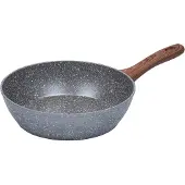 Resto Bratpfanne ?26cm (schwarz, beschichtet, Induktionsherd, spülmaschinenfest)