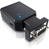 CSL 1080p VGA zu HDMI Video-/Audio Konverter, VGA & 3,5mm-Klinke zu HDMI Typ A
