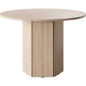 Selsey Hexa - Esstisch, Esszimmertisch rund 110 cm - Lindberg Eiche