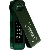 Ledger Nano S Plus, Bitcoin, Dash, Dogecoin, Ethereum, Litecoin, NFT, EAL5+, USB-Stick Hardware-Geldbörse, Grün, Kunststoff, Edelstahl, USB