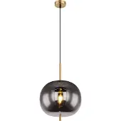 Globo Goldene Pendelleuchte Blacky I nur Ø 30cm