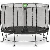 Exit Lotus Classic Trampolin ø366cm, auf Beinen, Rund, Schwarz