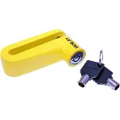 Urban Security 922a Scheibenbremsenschloss Golden Golden One Size