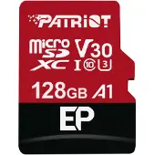 Patriot Memory PEF128GEP31MCX, 128 GB, MicroSDXC, Klasse 10, 100 MB/s, 80 MB/s, Class 3 (U3)