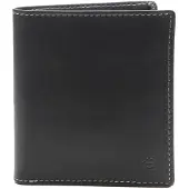 Esquire kleine echt Leder Geldbörse Portemonnaie mit RFID Schutz schwarz