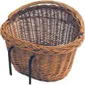Basil Detroit, Vorne/hinten, Fahrradkorb, Braun, 5 kg, 390 mm, 270 mm