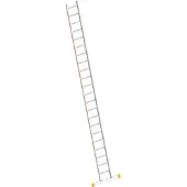 Layher Topic 1054 Anlegeleiter mit Quertraverse 22 Sprossen