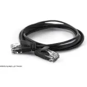 Wantec 7322, 25 m, Cat6a, U/UTP (UTP), RJ-45, RJ-45, Schwarz