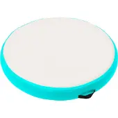 vidaXL Aufblasbare Gymnastikmatte mit Pumpe 100x100x20 cm PVC Grün