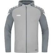 Jako Unisex Kapuzenjacke Performance, Farbe:soft grey/steingrau, Größe:L