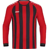 Jako Inter Trikot Langarm Herren - Sportrot / Schwarz
