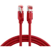 EFB Elektronik RJ45 Patchkabel S/FTP,Cat.6A,TM21,UC900,1m,rot