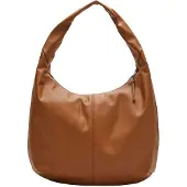 s.Oliver Schultertasche Handtasche Hobbo Bag Brown hellbraun