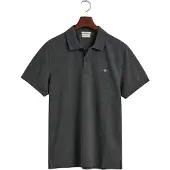 Gant Poloshirt Ruggers Ss Herren Antracite Melange-XL