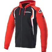 Alpinestars Honda Zip Hoodie rot / schwarz M