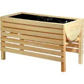 Dobar 58196e, Rechteck, Holz, Holz, Pflanzbeet