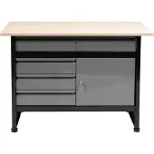 TOYA Werkbank, Werktisch 1160x600x840mm