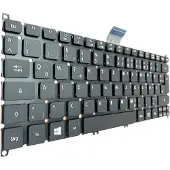 T-ProTek DEUTSCHE - Schwarz Tastatur keyboard kompatibel für Acer Aspire S3-391, S5-391