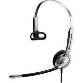 Epos SH 335, Kabelgebunden, Anrufe/Musik, 90 g, Kopfhörer, Schwarz, Silber