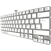 T-ProTek DEUTSCHE - Weiß Tastatur ohne Rahm für Sony Vaio VPCCW2S1E/R