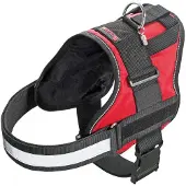 Karlie Xtreme Hundegeschirr Teflon, Farbe:rot, Größe:80 - 100cm x 50mm