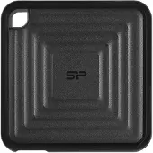 Silicon Power CP60, 2 TB, USB Typ-A auf USB Typ-C, 3.2 Gen 2 (3.1 Gen 2), 540 MB/s, Passwortschutz, Schwarz